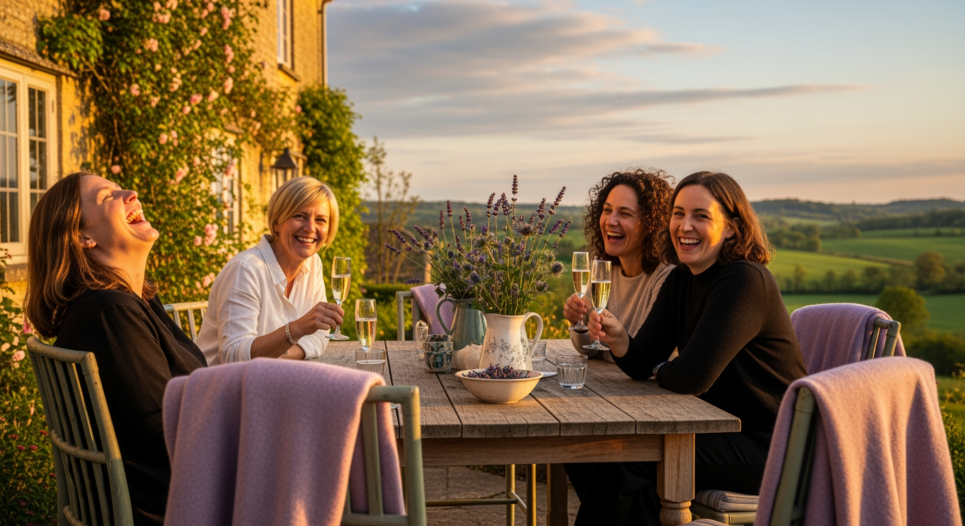 How much does a girls weekend away in the UK typically cost?